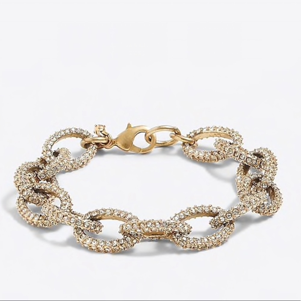jcrew gold link bracelet